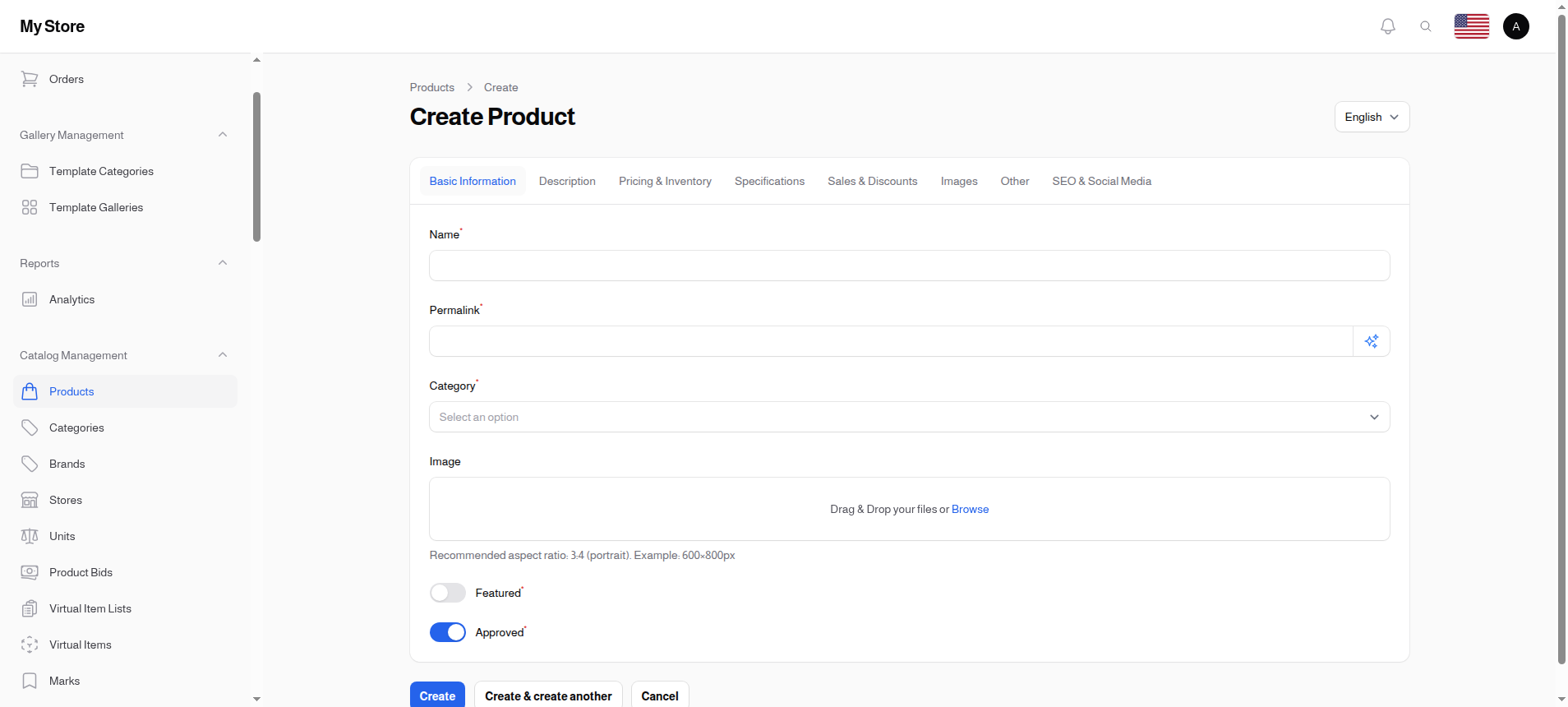Product Basic Information